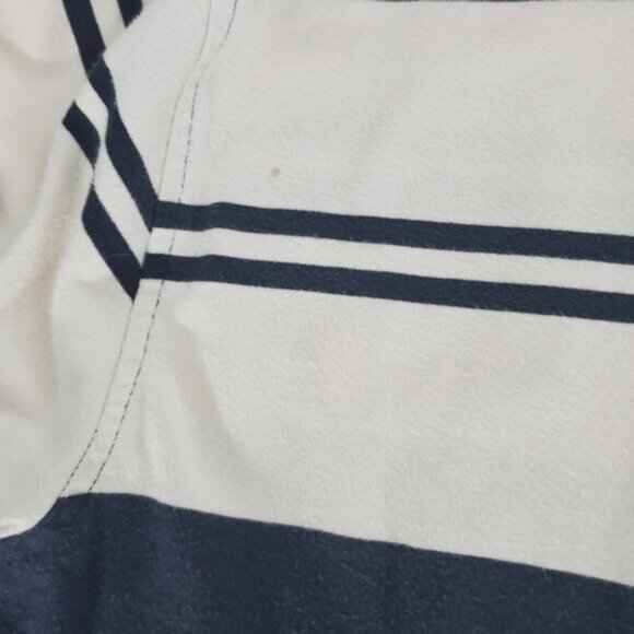 Tommy Hilfiger Cotton Polo Golf Shirt- Striped- M Loose Fit- Vintage - Picture 16 of 16